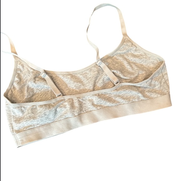 🟡 Deal Worthy Girls Light Gray Bralette Size Medium - Picture 2 of 3